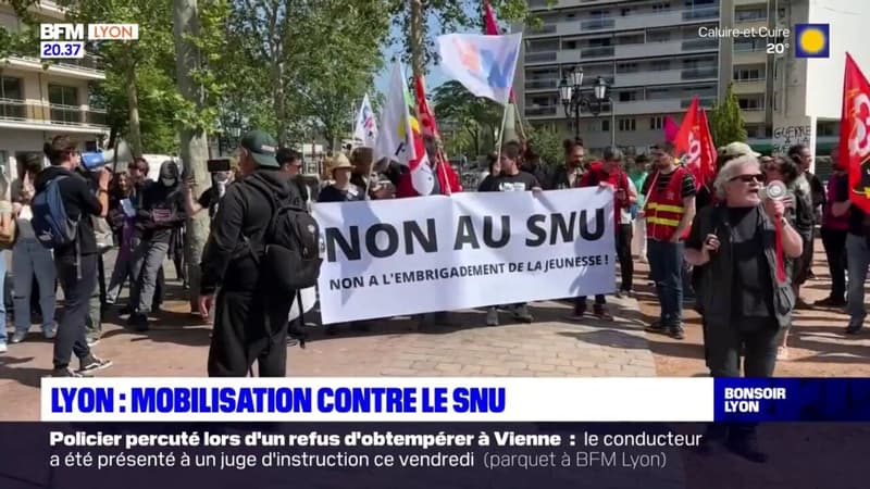 Lyon Mobilisation contre le SNU 1644642