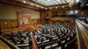 La chambre haute du parlement au Japon