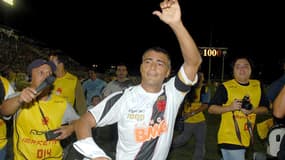 Romario avec Vasco da Gama le 21 mai 2007.