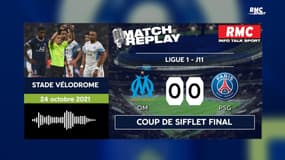 OM 0-0 PSG : Le goal replay d'un Classique intense avec les commentaires RMC
