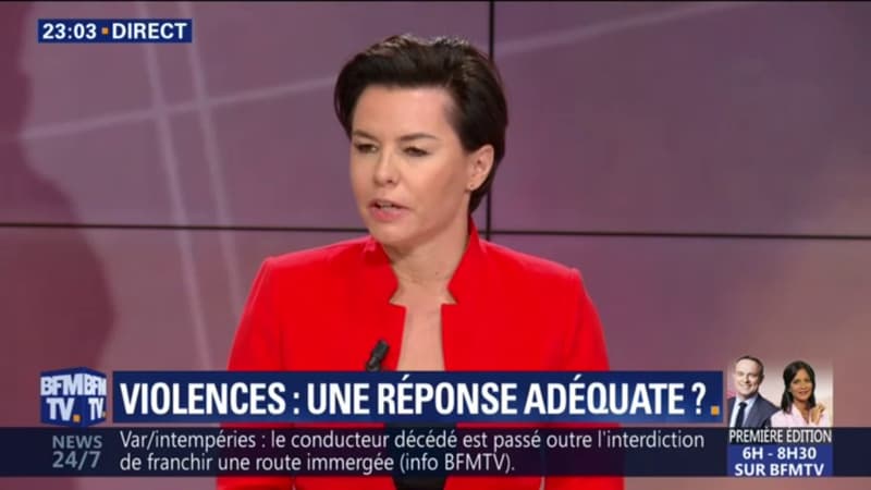 La porte-parole Les Républicains a vivement condamné les violences urbaines qui ont eu lieu ce mercredi soir lors de la fête d'Halloween.