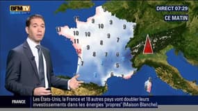 La météo pour ce lundi 30 novembre 2015