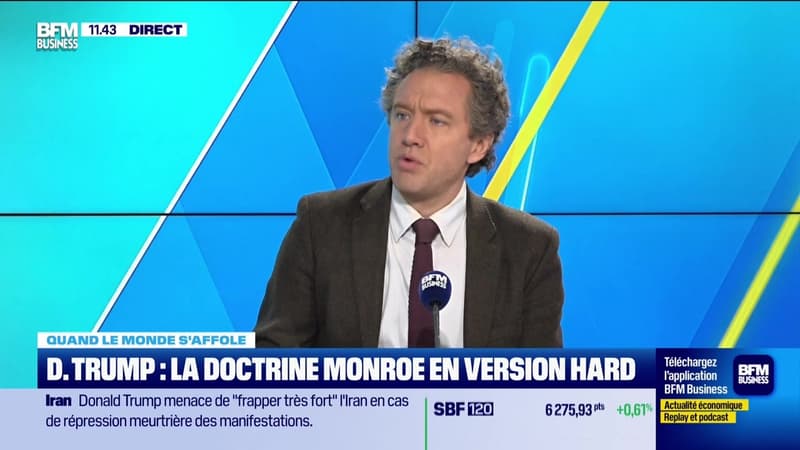 Quand le monde s'affole - D. Trump : la doctrine Monroe en version hard - 09/01