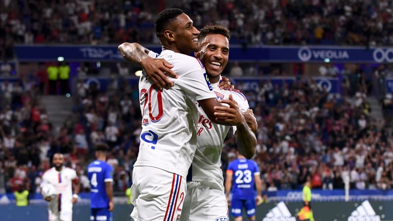 Tete avec Tolisso, à Lyon le 19 août 2022
