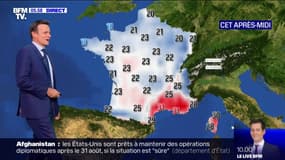 Un temps encore frais pour la saison, sauf autour de la Méditerranée, prévu ce mercredi