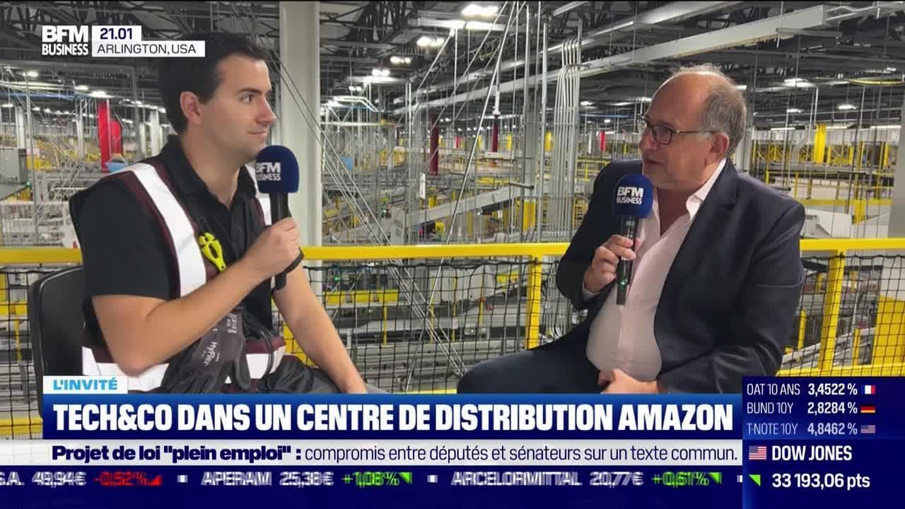 Bruno Arnal (Amazon PAE2) : Tech&Co dans un centre de distribution ...