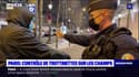 Paris: contrôle de trottinettes sur les Champs-Élysées