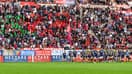 Les joueurs de l'ASBH au Stade de la Méditerrannée à Béziers (illustration)