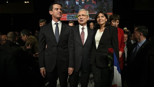 Claude Bartolone a reçu le soutien de Manuel Valls.