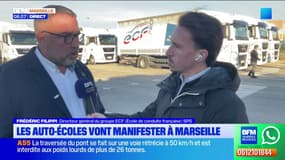 Les auto-écoles manifestent aujourd'hui à Marseille