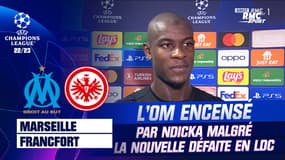 OM 0-1 Francfort : "Marseille n’a pas démérité", Ndicka encense le jeu marseillais