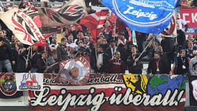 Les supporters de Leipzig à Marseille