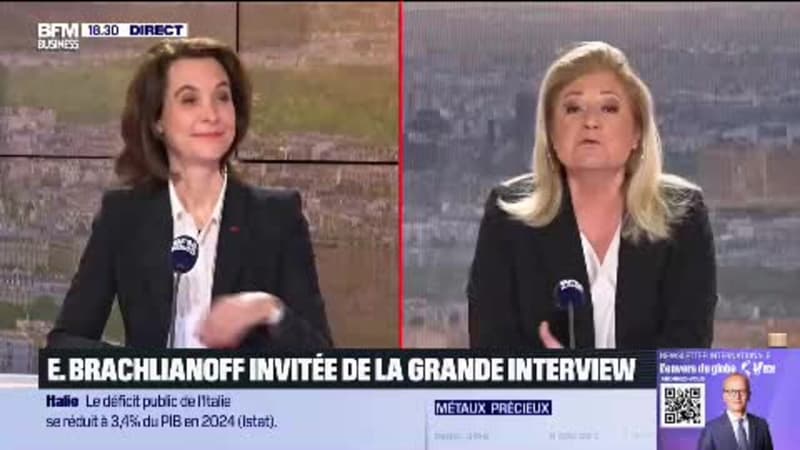 Estelle Brachlianoff est l'invité de la Grande Interview d'Hedwige Chevrillon