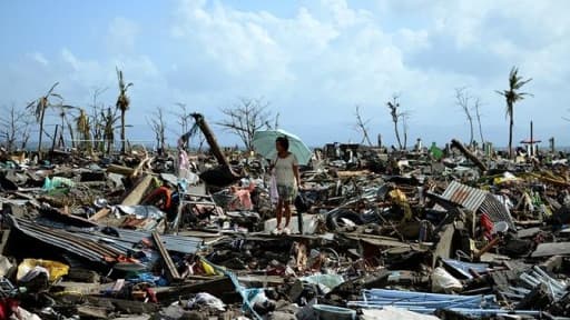 Typhon Haiyan a dévasté les Philippines