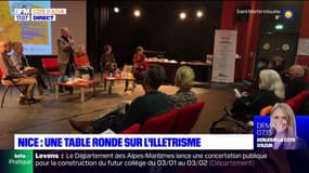 Nice: une table ronde sur l'illettrisme