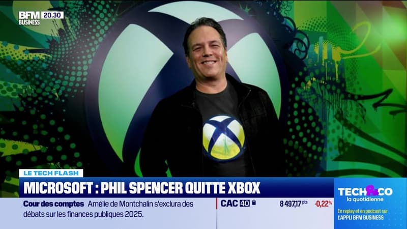 Le Tech Flash : Microsoft, Phil Spencer quitte Xbox, par Léa Benaim - 23/02