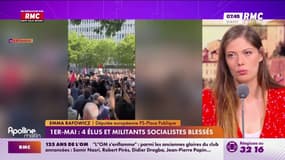 Le PS "attaqué" par des black-blocs : "Ces choses n'ont pas leur place en manifestation"