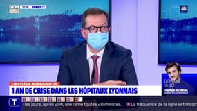Covid-19: la situation est "très tendue" dans les hôpitaux lyonnais affirme le directeur des HCL