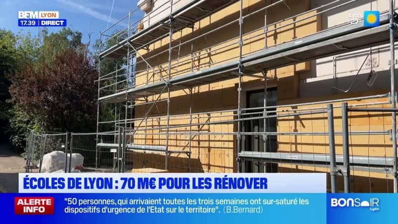 Lyon: 70 millions d'euros pour rénover 14 écoles de la ville d'ici 2025