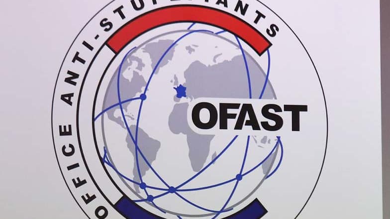 Le logo de l'Office anti-stupéfiants (Ofast).