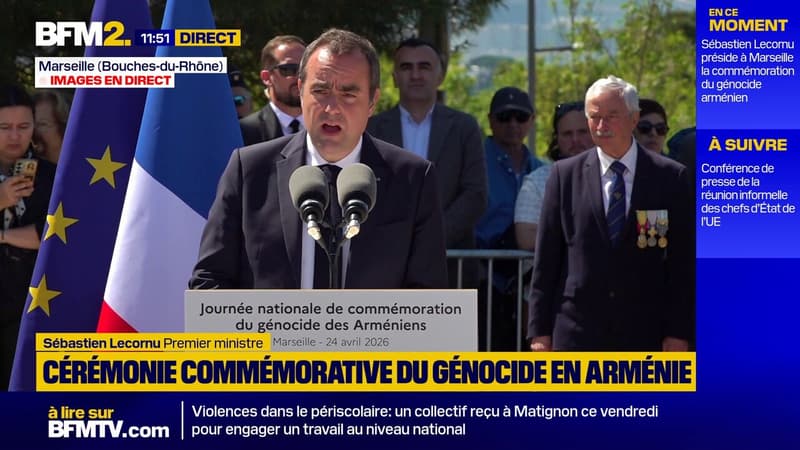 Génocide arménien: la France réaffirme son devoir de mémoire