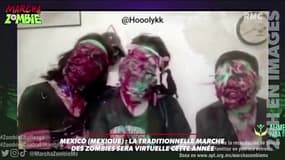 Au Mexique, cette année, la traditionnelle marche des zombies sera virtuelle