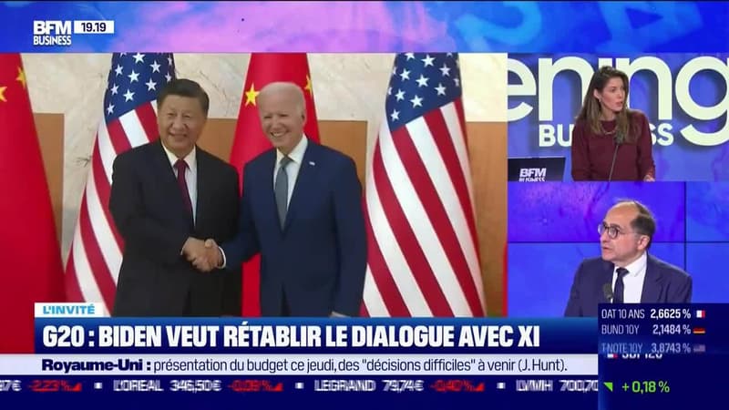 Jean-François Di Meglio : G20, Biden veut rétablir le dialogue avec Xi - 14/11