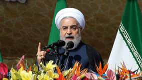 Le président iranien Hassan Rohani à Téhéran, le 11 février 2016