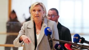 Marine Le Pen au tribunal correctionnel de Paris le 30 septembre 2024