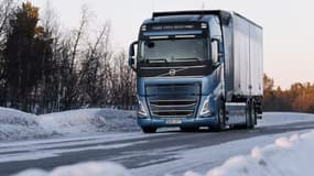 Le camion électrique à hydrogène de Volvo Trucks testé en Suède 