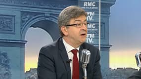 Jean-Luc Mélenchon sur BFMTV, le 1er février 2018.