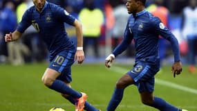 Patrice Evra et Karim Benzema