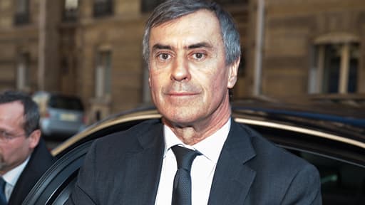 L'ancien ministre du Budget, Jérôme Cahuzac, à son arrivée au pôle financier le 2 avril.