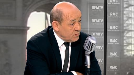 Le ministre de la Défense, Jean-Yves Le Drian