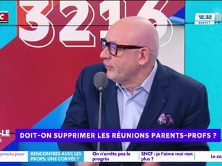 Supprimer les réunions parents-profs: "C'est un signe de l'intérêt des parents pour la scolarité de leurs enfants" déclare Frédéric Hermel
