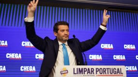  André Ventura, leader du parti Chega au Portugal 
