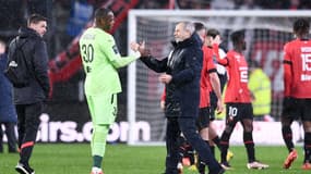 Steve MANDANDA et Bruno GENESIO le 15/01/2023	
