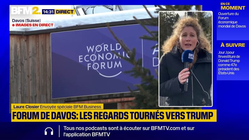 Le Forum économique mondial de Davos s'ouvre avec les regards tournés vers Trump