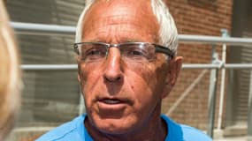 Jean-Claude Lenoir, président de l'organisation non gouvernementale Salam à Calais, le 23 juin 2017