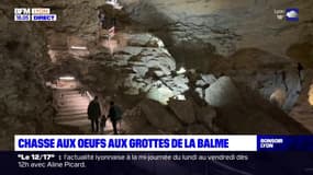 Isère: une chasse aux œufs aux grottes de La Balme 