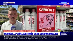 Canicule à Marseille: les demandes en hausse dans les pharmacies