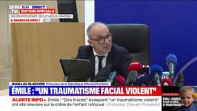 Émile: “La piste intra-familiale” a été “approfondie” mais n’est pas refermée selon le procureur d’Aix-en-Provence