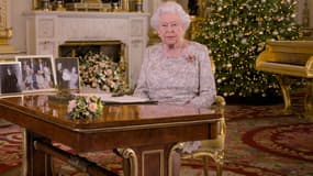La reine Elizabeth II lors de son allocution de Noël