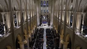 Une messe à Notre-Dame de Paris, le 8 décembre 2024