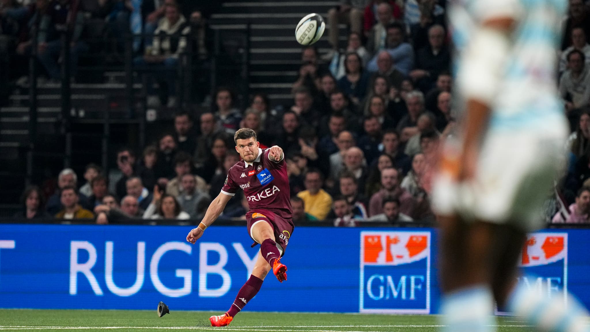Matthieu Jalibert face au Racing 92, le 30 mars 2025.