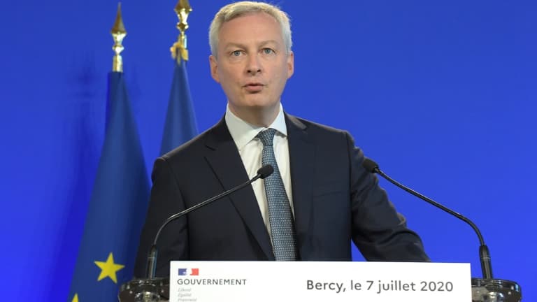 Bruno Le Maire le 7 juillet 2020 à Paris