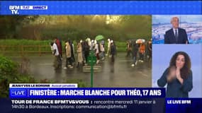 Finistère : marche blanche pour Théo, 17 ans - 08/01