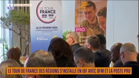 Le tour de France des régions s'installe en IDF avec BFM et La Poste Pro