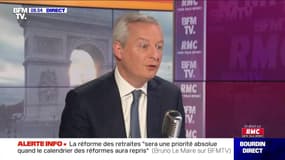 Bruno Le Maire face à Jean-Jacques Bourdin en direct  - 04/12