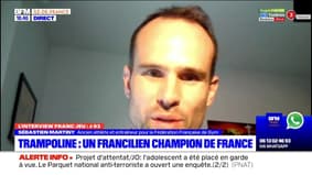 J'aime mes Jeux: un Francilien champion de France de trampoline